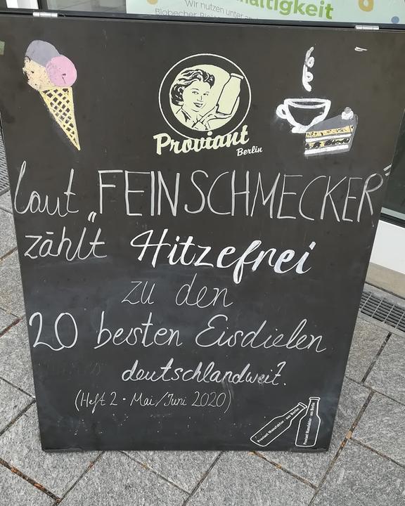 Hitzefrei Eiskreationen